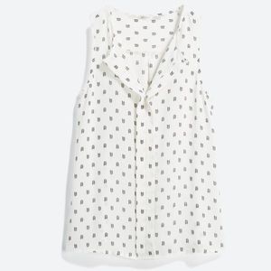 Fun2fun small split neck tank blouse (Stitch Fix)